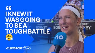 Victoria Azarenka speaks through her CHAMPION mindset and how she overcomes huge challenges 🙌🇦🇺