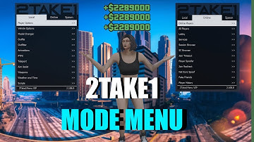 *Crack* GTA 5 Mod Menu | GTA 5 2Take1 Free Private Mod Menu | 2Take1 Free private modest menu