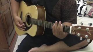 Video thumbnail of "Iwan fals - yang tersendiri ( cover by virgianto )"