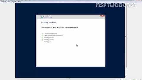 01 Installing Windows Server 2012 R2 Microsoft Windows Server 2012 R2 (70-410
