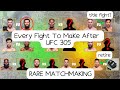 Every Fight To Make After UFC 305  Du Plessis vs Adesanya RARE Matchmaking!
