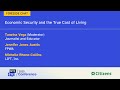 Economic Security and the True Cost of Living
