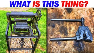 What is this MYSTERIOUS old tool or machine part uncovered by a storm in a Virginia river?