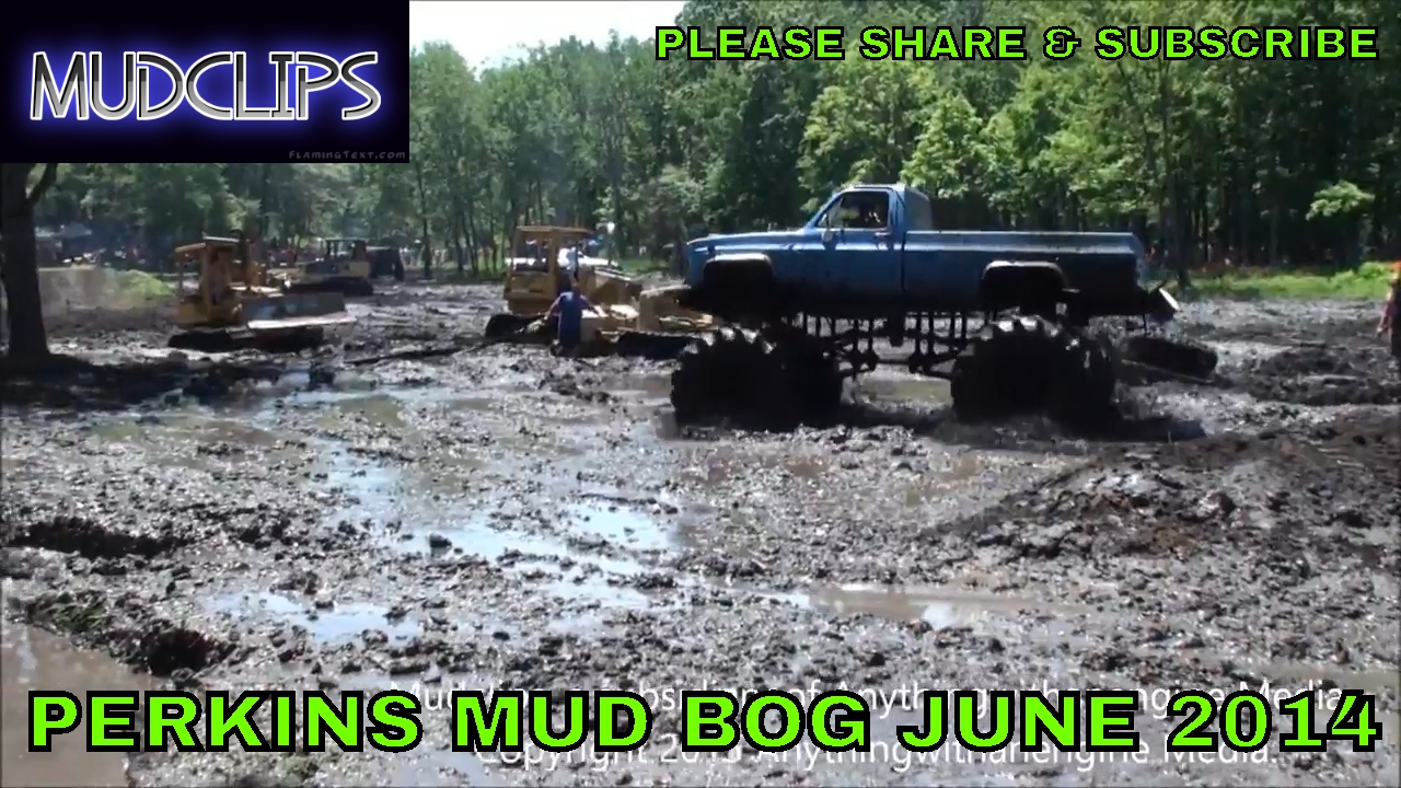 01 LET'S GET MUDDY SQUAREBODY CHEVY PLAYS IN THE MUD AT PERKINS MUD BOG ...