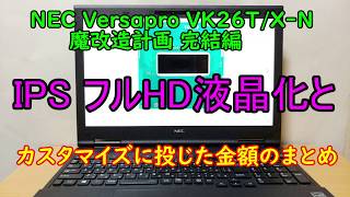 VersaProをCore i7換装・フルHD化・mSATA増設・メモリ増設 フル