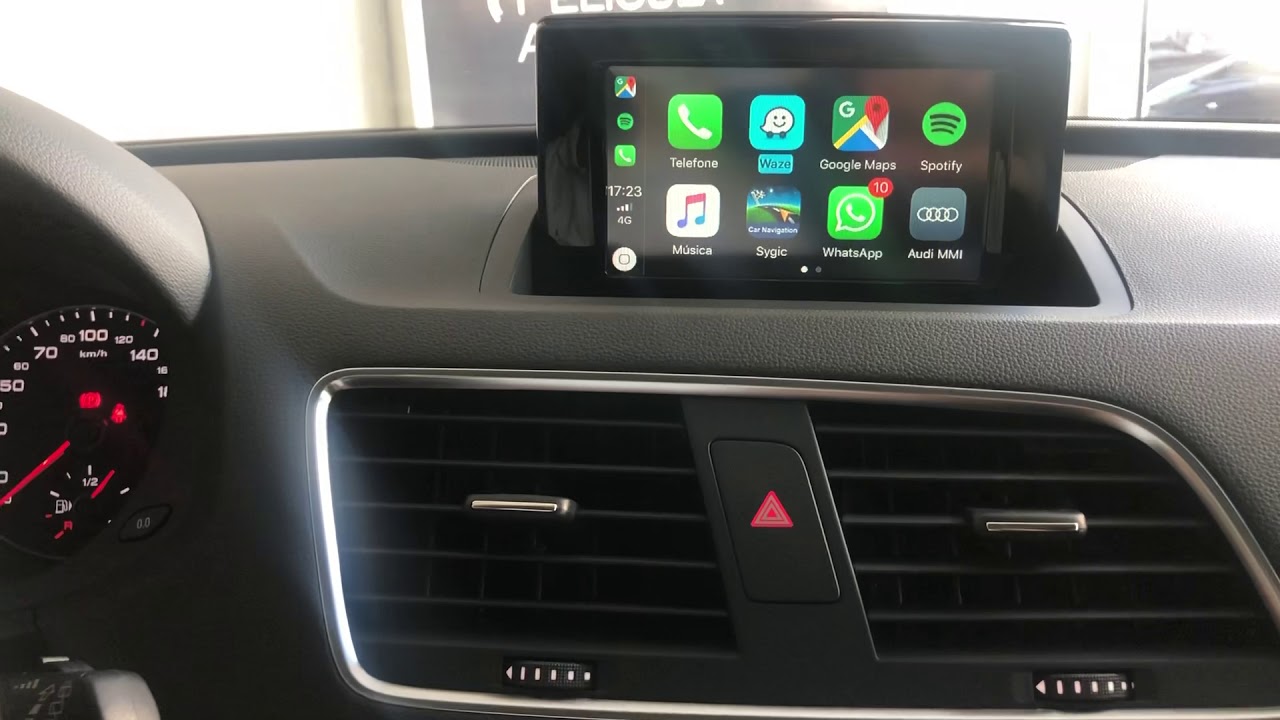 Audi Q3 Instalacao Apple Car Play Artsomauto Youtube