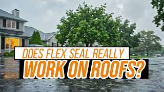 Does Flex Seal Really Work On Roofs