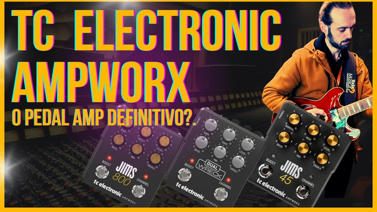 ギター Pedalworx Mcboost TC Electronic Ampworx - YouTube