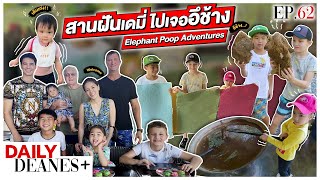 สานฝันเดมี่ ไปเจออึช้าง Elephant Poop Adventures | DAILY DEANES+ EP.62