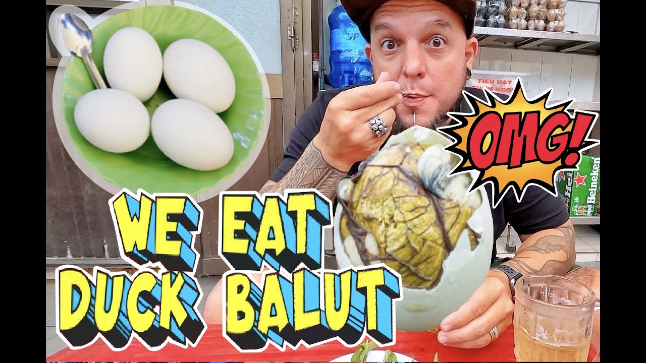 Bault How To Eat Balut in VIETNAM - Fertilized DUCK EGG CARZY FOOD - YouTube