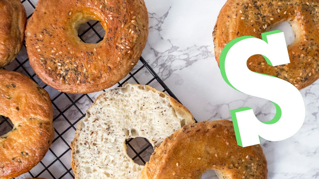 Homemade Bagel Recipe - SORTED | Sorted Food