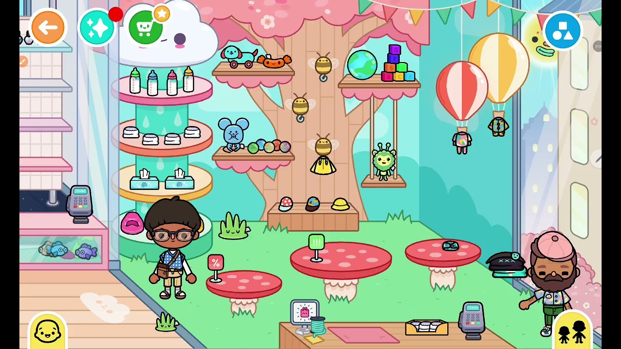 Part 4 robimy rodzinkę a w galerii nagle stały się to 😱😱😱