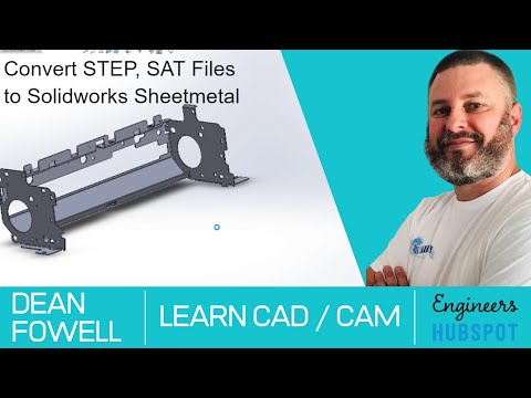 SolidWorks File Conversion STEP, SAT,
