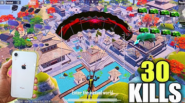 iPhone Xr Bgmi 3.6 Update Gameplay😍 / iPhone Xr Pubg Test / iPhone Xr Bgmi Test