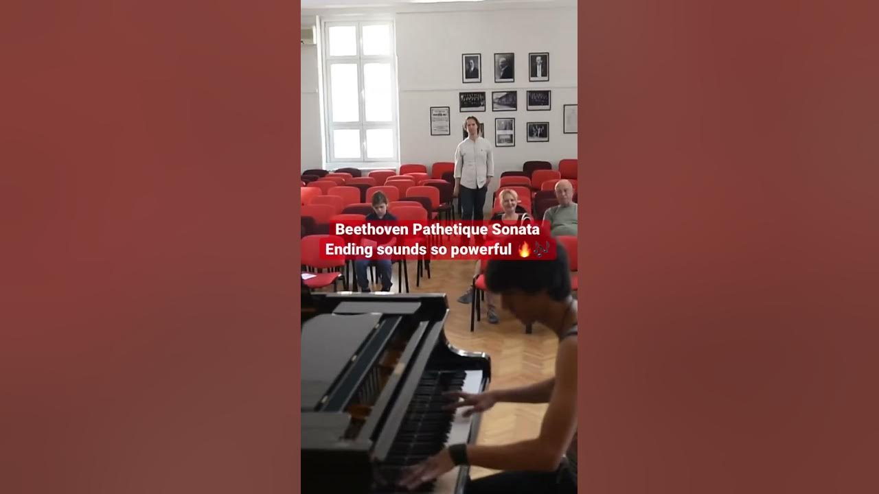 Beethoven Pathetique Sonata ending sounds so powerful 🔥 #beethoven #sonata #pathetique #piano