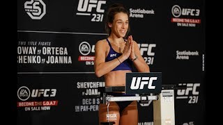 Ufc 231 Weigh-Ins Joanna Jedrzejczyk Makes Weight - Mma Fighting