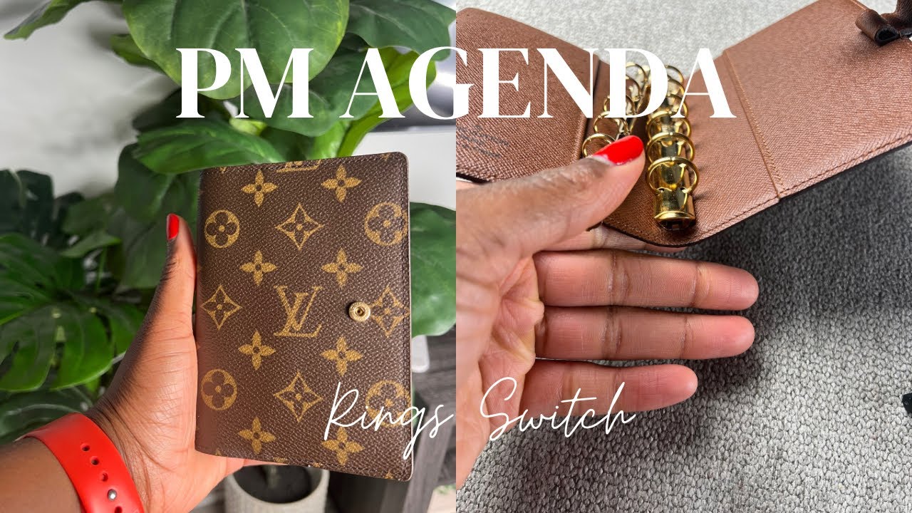 Changing rings in NEW Louis Vuitton Small Ring Agenda from 2020