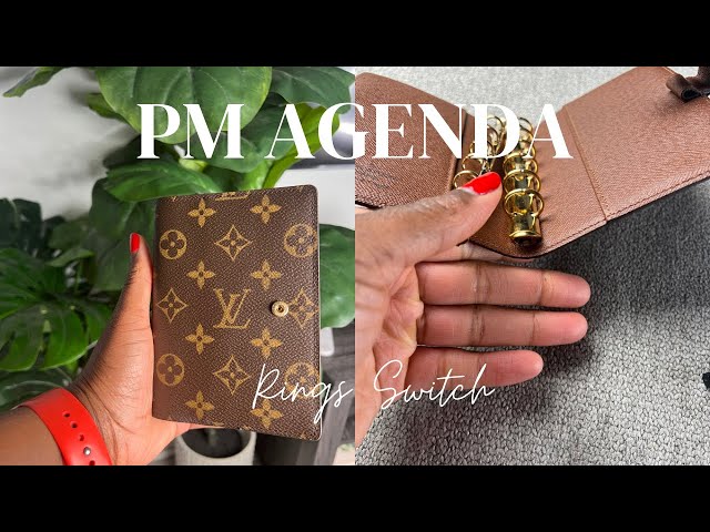 Changing Out the Rings on Louis Vuitton PM Agenda! 