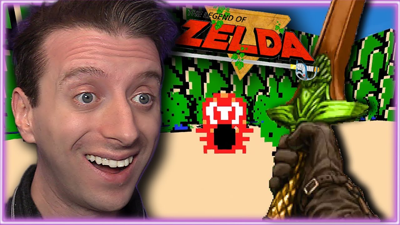 Zelda BUT it's in DOOM...