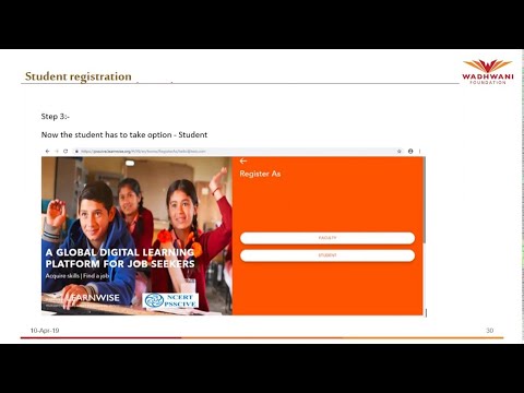 How to Set Up Student Login in PSSCIVE Website