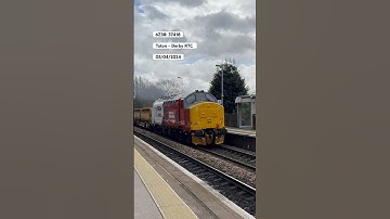 Thrashing Class 37 Wagon Move! Click link for full video and subscribe for more.. #class37