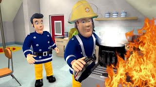 حلقات جديدة من سامي رجل الإطفاء | النار في المطبخ  | حلقة كاملة من سامي رجل الإطفاء