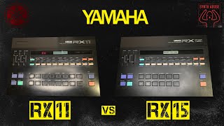 Yamaha RX15 vs RX11 Digital Rhythm Programmer [Manual + Free Download Samples]