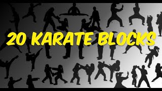 20 karate blocks blocks #allkarateblocks #karateblocks #collectionofkarateblocks #ukewasa