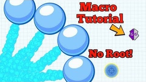 AGARIO MOBILE MACRO TUTORIAL (NO ROOT) 2020 X9999 SPEED ANDROID!