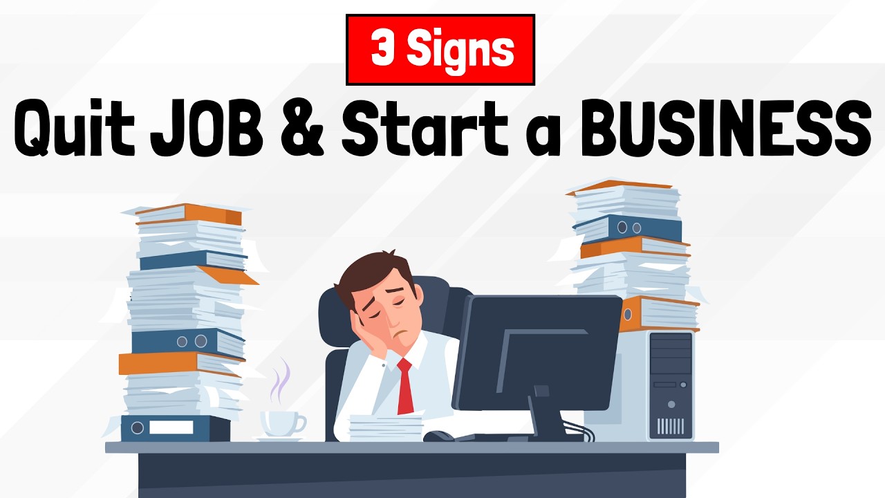 3 Signs You Should Quit Your Job and Start a Business
