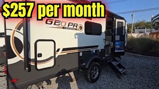 FOR SALE - Rockwood Geo Pro G20FBS Travel Trailer | $257 per month or $28,997 Used Geo Pro 20fbs For Sale