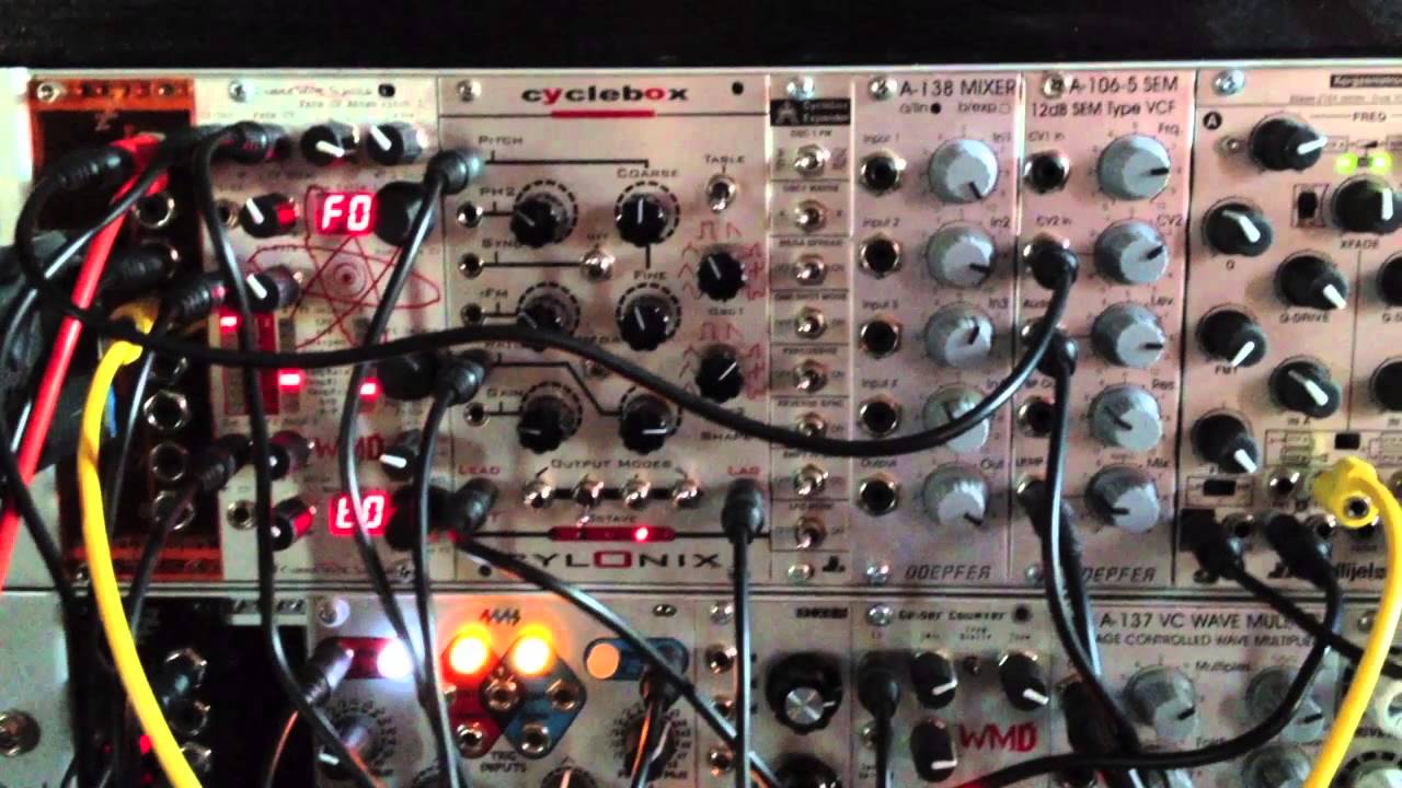 modular synth patch 1 YouTube