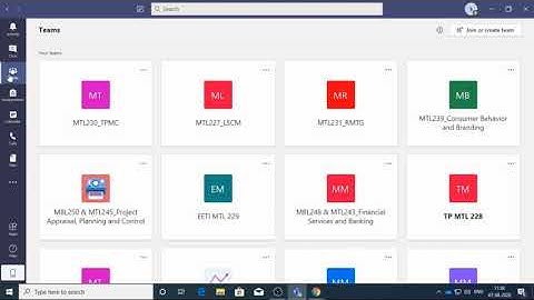 How to Join Lecture l class on Microsoft Teams