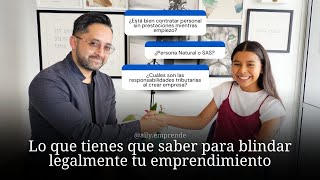 Transforma los desafíos legales de tu emprendimiento en oportunidades de crecimiento by Ally Emprende 618 views 3 months ago 39 minutes