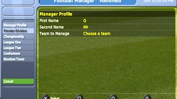 Football Manager Handheld PPSSPP v.1.1.1 on Nvidia Shield Tablet (Android)