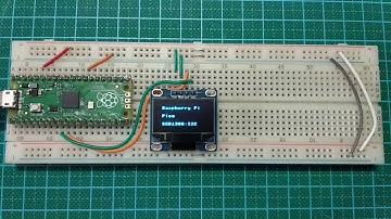Raspberry Pi Pico OLED demo (I2C) | MicroPython