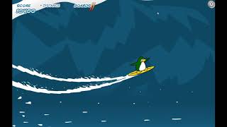 Survival Mode with the DEFAULT SURFBOARD Club Penguin Rewritten