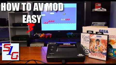 How To AV MOD Master System 2