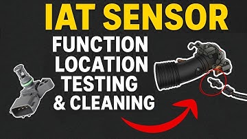 Intake Air Temperature Sensor IAT  Function, Location, Testing & Cleaning Explained