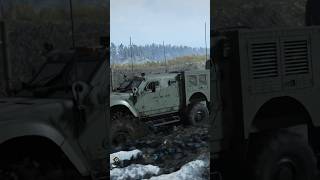 🔥SNOWRUNNER: MODS AMERICAN MILITARY ARMORED CAR 🚘 #american #game #snowrunner #car #truck