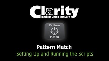 Clarity Machine Vision Software - The Pattern Match Plug-In