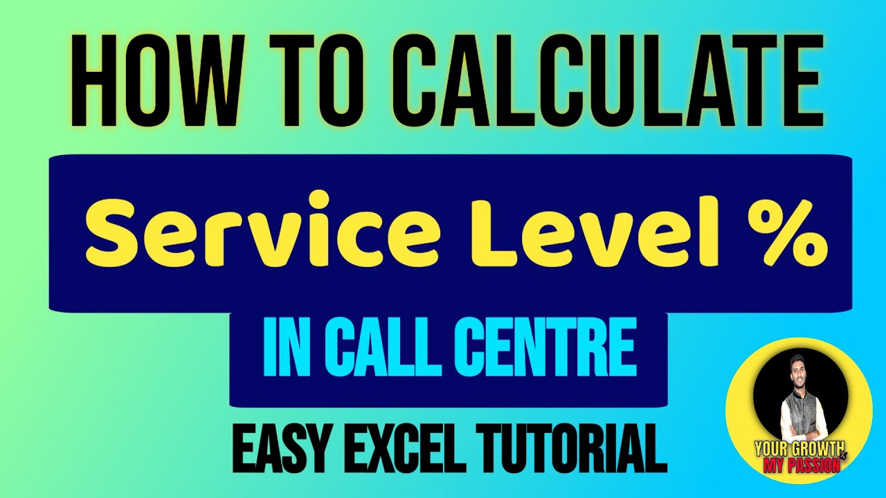 Service Level Formula In BPO SL Calculation In BPO Easy Excel Service Level Formula In BPO SL Calculation In BPO Easy Excel