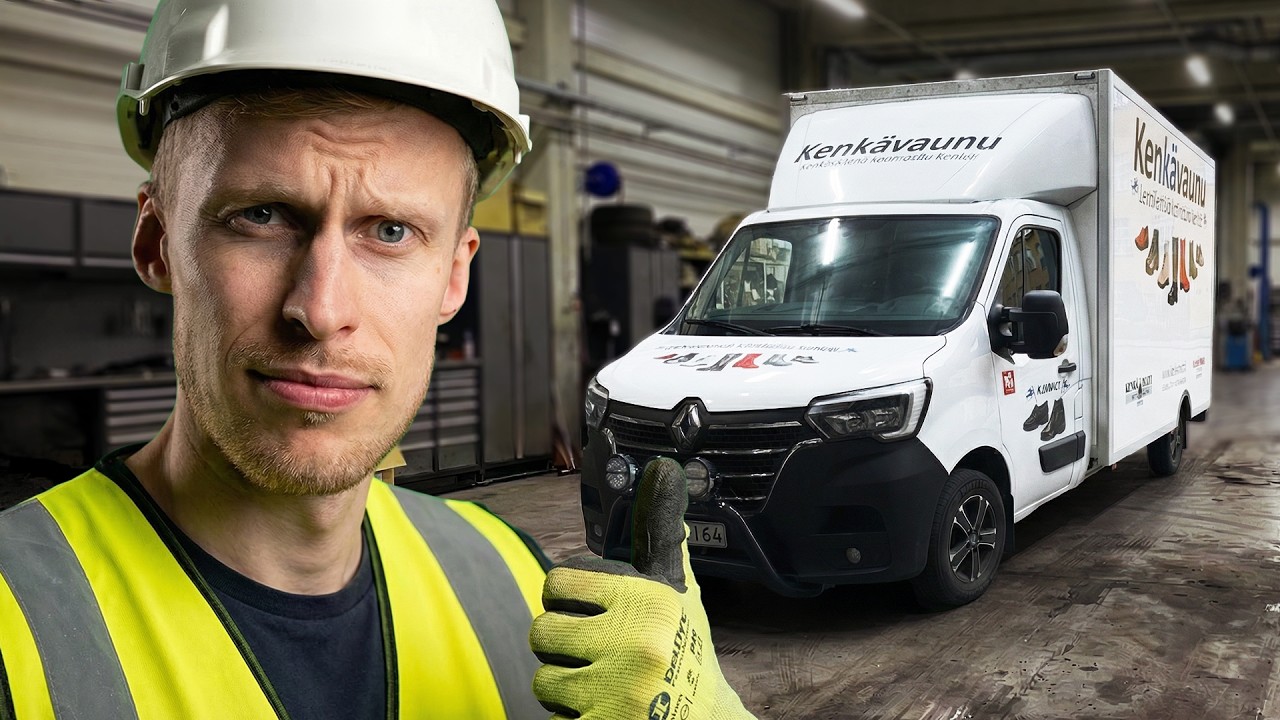 Ostin pakettiauton ja perustin uuden yrityksen!