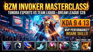  Bzms Invoker Masterclass  9413 Kda Vs Team Liquid 