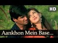 Aankhon Mein Base (Male) - Sunil Shetty - Sonali Bendre - Takkar - Bollywood Songs - Alka Yagnik