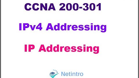CCNA 200-301: Module 2- Lesson 2 IPv4 Addressing