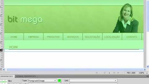 AULA 09/10 MINI CURSO DE ADOBE FIREWORKS CS4 -- SLICE TOOL