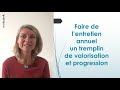 Lentretien annuel  webinaire management