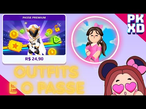 PK XD - Chegou o passe do evento e novos outfits elegantes✨⭐