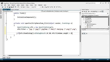 Visual Studio | ImageViewer using C#